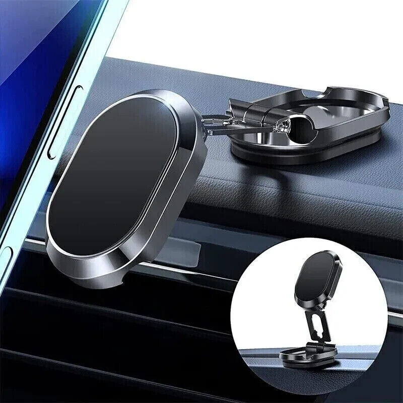 Magnetic Phone Holder for Dashboard, Stainless Steel, Water-resistant, Rotatable